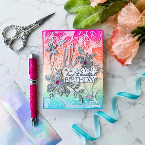 Pinkfresh Studio - Foiled Script Sentiment ephemera