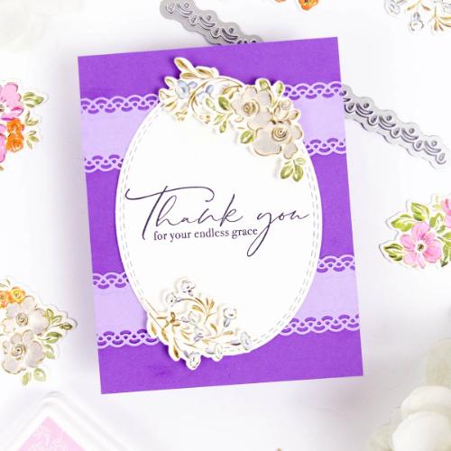 Pinkfresh Studio - Blooming Grace die