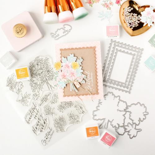 Pinkfresh Studio - Flowers for the Soul stamp