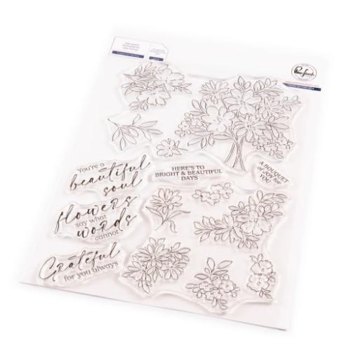 Pinkfresh Studio - Flowers for the Soul stamp