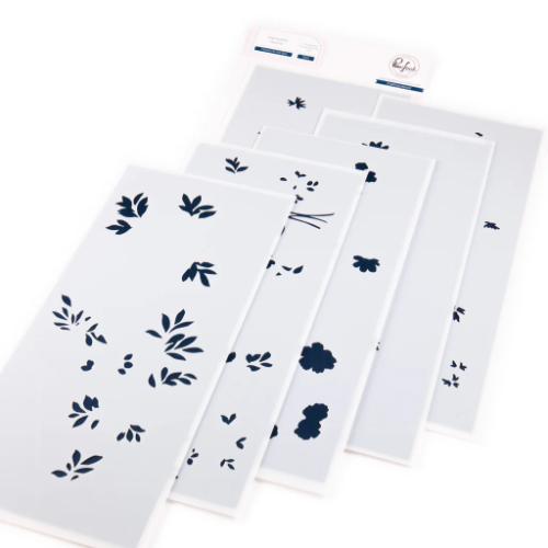 Pinkfresh Studio - Flowers for the Soul stencil