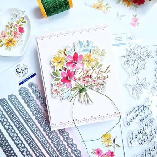 Pinkfresh Studio - Flowers for the Soul washi