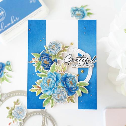 Pinkfresh Studio - Peony Perfection die