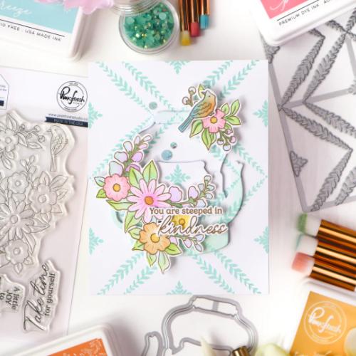 Pinkfresh Studio - Steeped in Kindness die