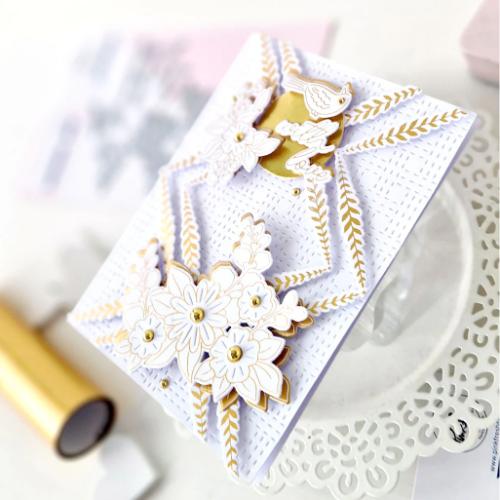 Pinkfresh Studio - Leafy Lattice die