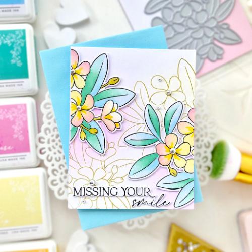 Pinkfresh Studio - Plumeria die