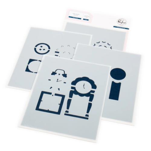 Pinkfresh Studio - Good Times stencil