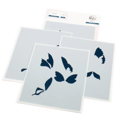 Pinkfresh Studio - Butterfly Bliss stencil