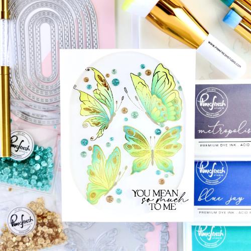 Pinkfresh Studio - Butterfly Bliss press plate