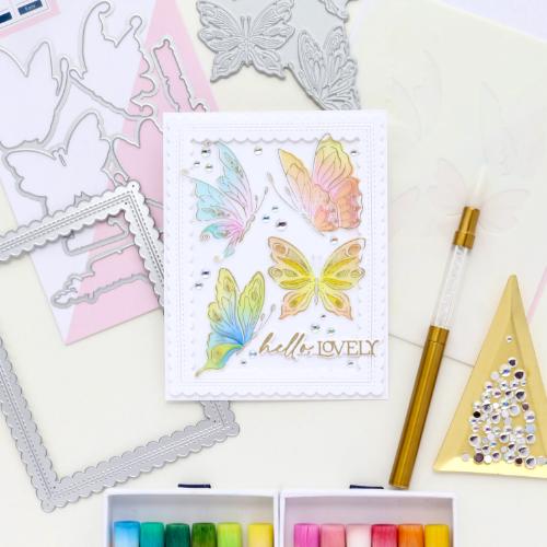 Pinkfresh Studio - Butterfly Bliss press plate