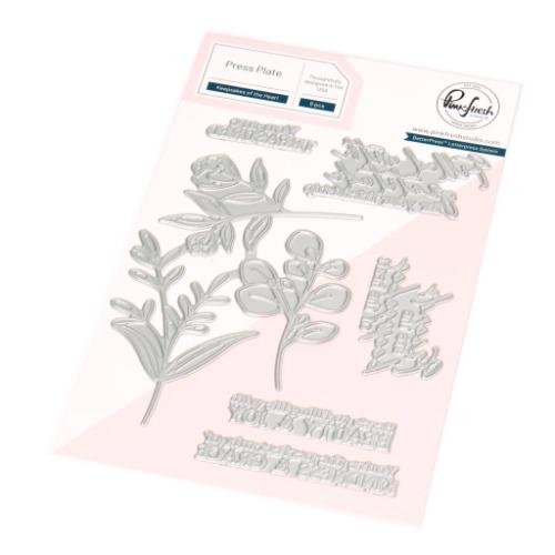 Pinkfresh Studio - Keepsakes of the Heart press plate