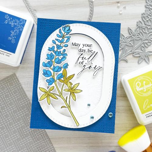 Pinkfresh Studio - Bluebonnet Bliss stamp