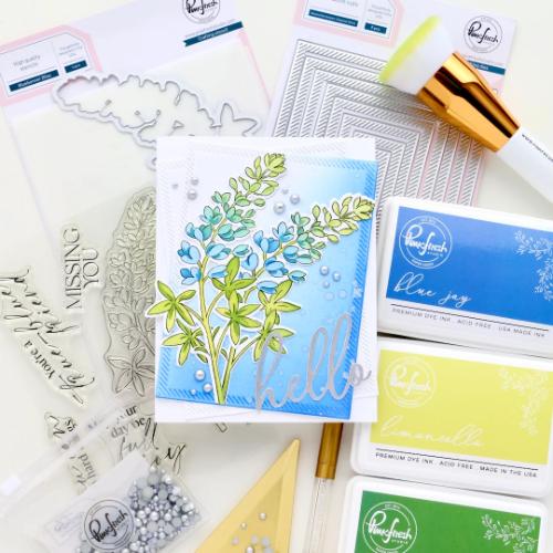 Pinkfresh Studio - Bluebonnet Bliss stamp
