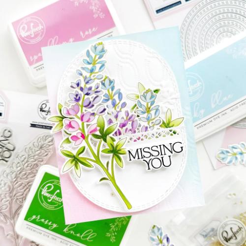 Pinkfresh Studio - Bluebonnet Bliss stencil
