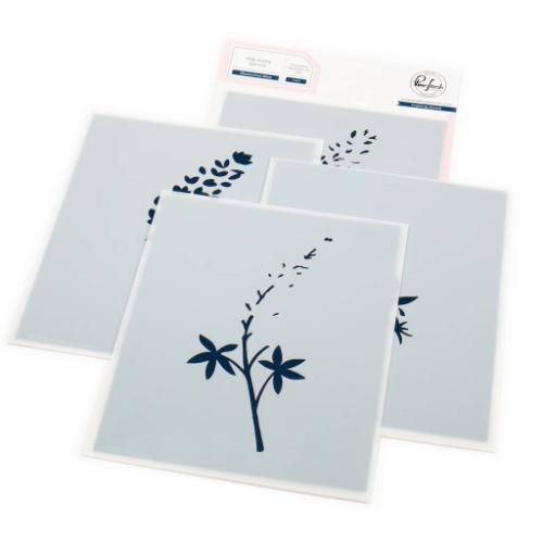 Pinkfresh Studio - Bluebonnet Bliss stencil