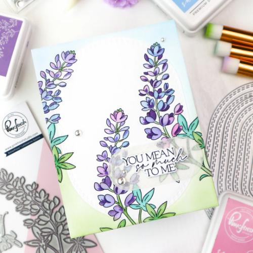 Pinkfresh Studio - Bluebonnet Bliss press plate