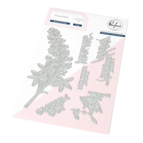 Pinkfresh Studio - Bluebonnet Bliss press plate