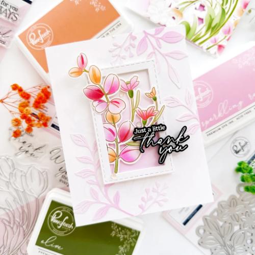 Pinkfresh Studio - Timeless Tulips press plate