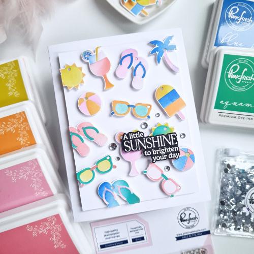 Pinkfresh Studio - Summer Fun stencil