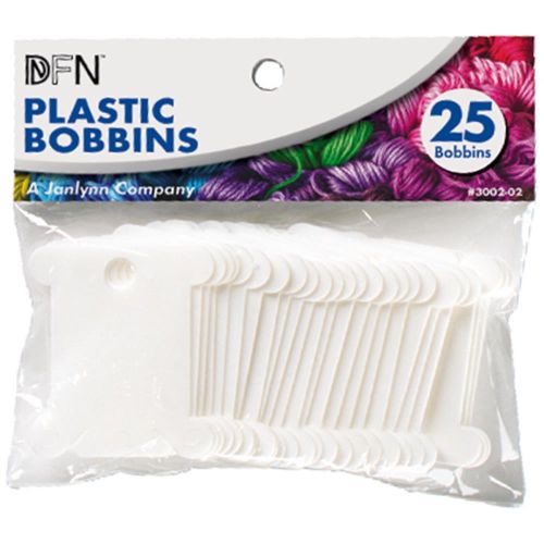 Janlynn Plastic Floss Bobbins 25/Pkg