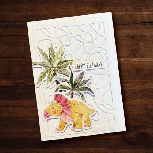 Paper Rose Studio - Chain Link Coverplate Metal Cutting Die 29608