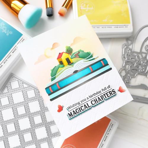 Pinkfresh Studio - Lacy Lattice coverplate die