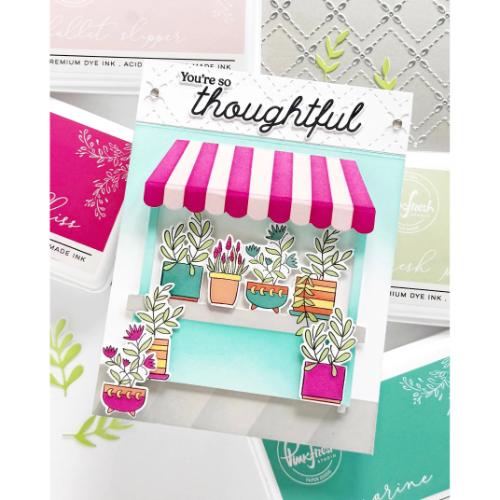 Pinkfresh Studio - Petal Trellis coverplate die