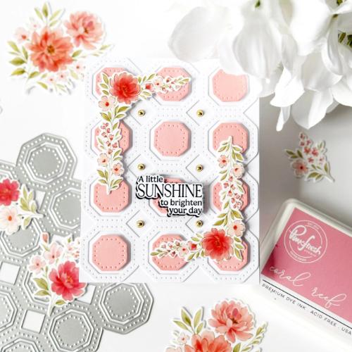 Pinkfresh Studio - Peony Glow washi