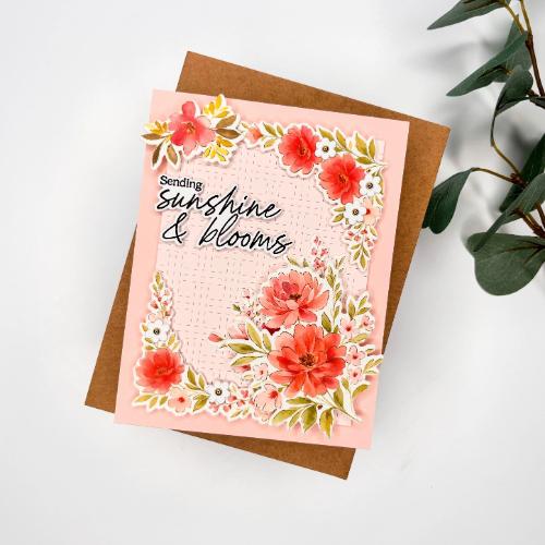 Pinkfresh Studio - Peony Glow washi