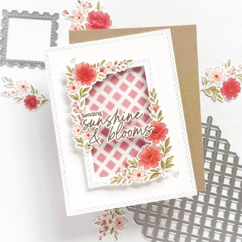 Pinkfresh Studio - Peony Glow washi