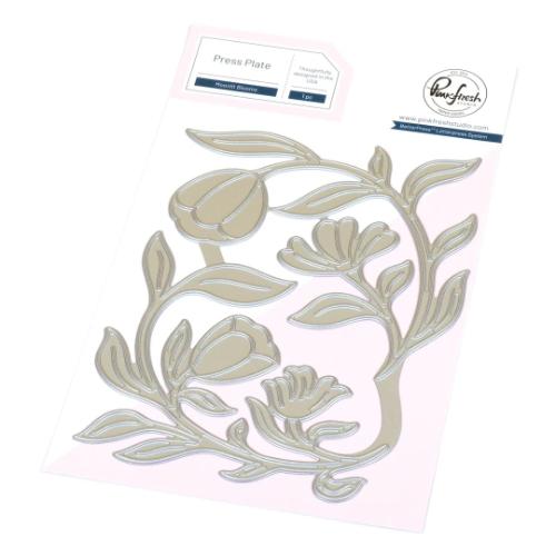 Pinkfresh Studio - Moonlit Blooms press plate
