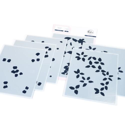 Pinkfresh Studio - Bloom Burst stencil