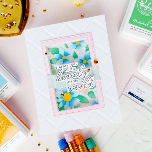 Pinkfresh Studio - Bloom Burst stencil