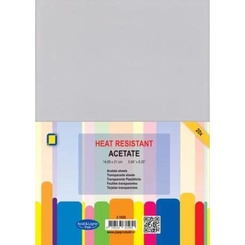 JEJE Produkt Acetate sheets heat resistant A5 (3.1035)