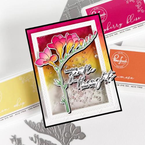 Pinkfresh Studio - Freesia Flourish die