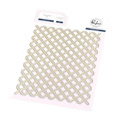 Pinkfresh Studio - Diamond Lattice coverplate die