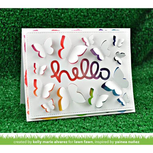Lawn Fawn - Lawn Cuts - Scripty Hello Dies