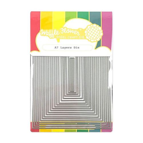 Waffle Flower - A7 Layers Die