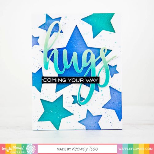 Waffle Flower - Nesting Stars Die