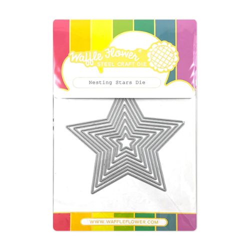 Waffle Flower - Nesting Stars Die