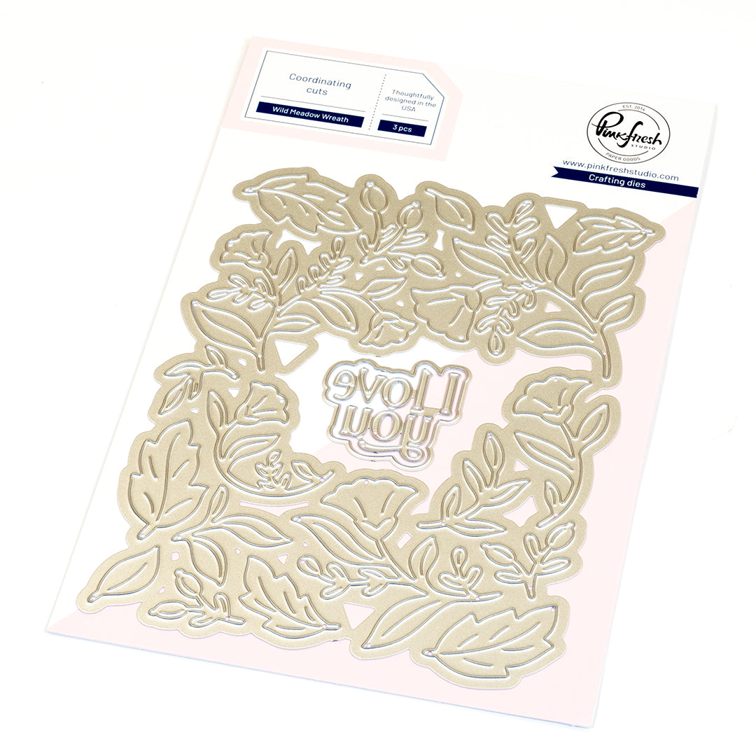 Pinkfresh Studio - Wild Meadow Wreath die