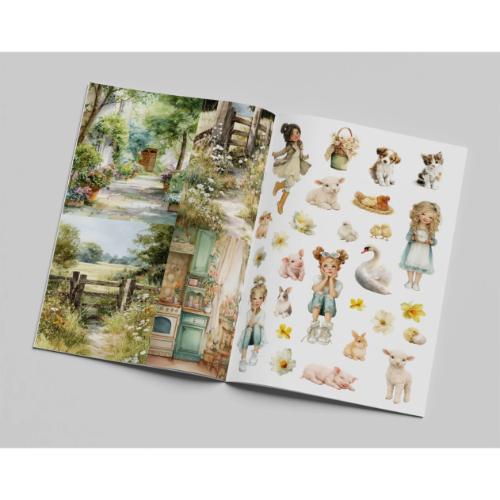 Creatief Art In Full Bloom Book Crafted Memories (CM-BOEK-001)