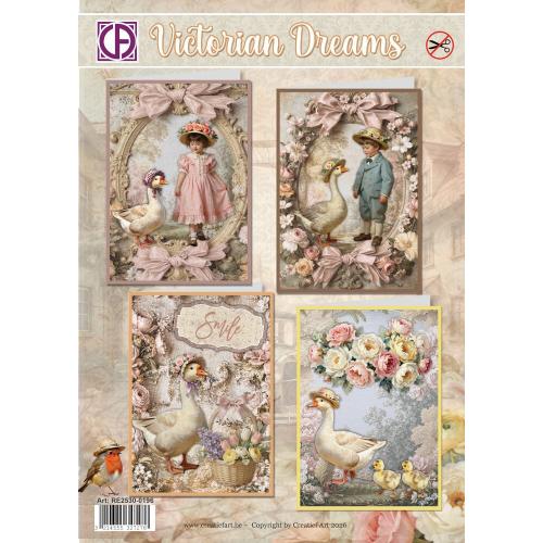 Creatief Art Victorian Dreams Card Kit (RE2530-0196)