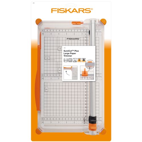 Fiskars Paper Trimmer Large SureCut Plus A4 - Postage as per Actual