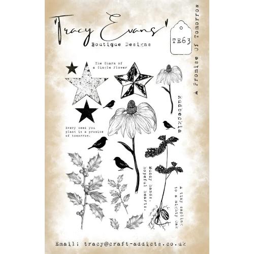 Tracy Evans A Promise Of Tomorrow A5 Stamp (TE063)