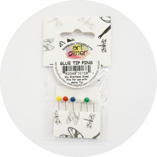 Art Institute Glitter - Glue Tip Pins