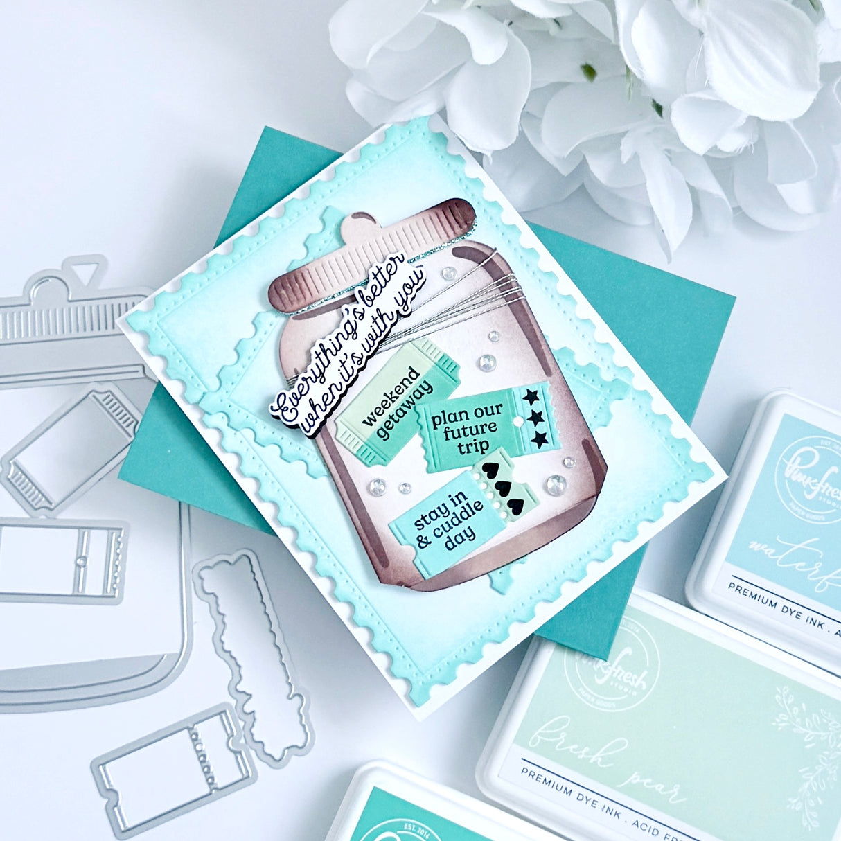 Pinkfresh Studio - Jar of Wishes die