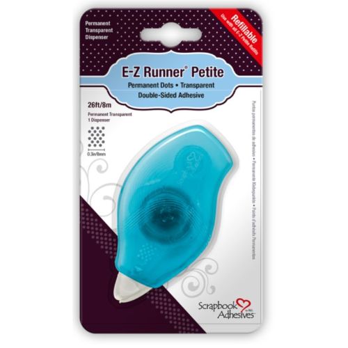 Scrapbook Adhesives E-Z Runner Petite Permanent Dots Refillable 26'