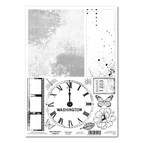 3Quarter Designs Oh Texture - Mini Project Sheet
