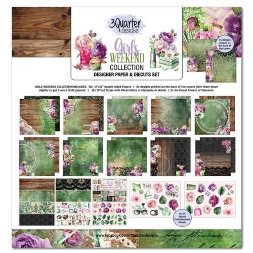 3Quarter Designs Girls Weekend 12x12 Collection - Postage as per Actual